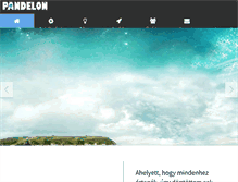 Tablet Screenshot of pandelon.net